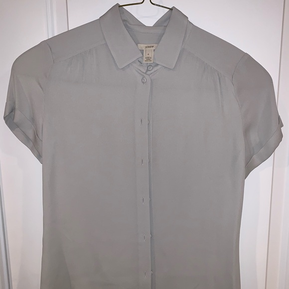 J. Crew Tops - J.Crew button up silk blouse